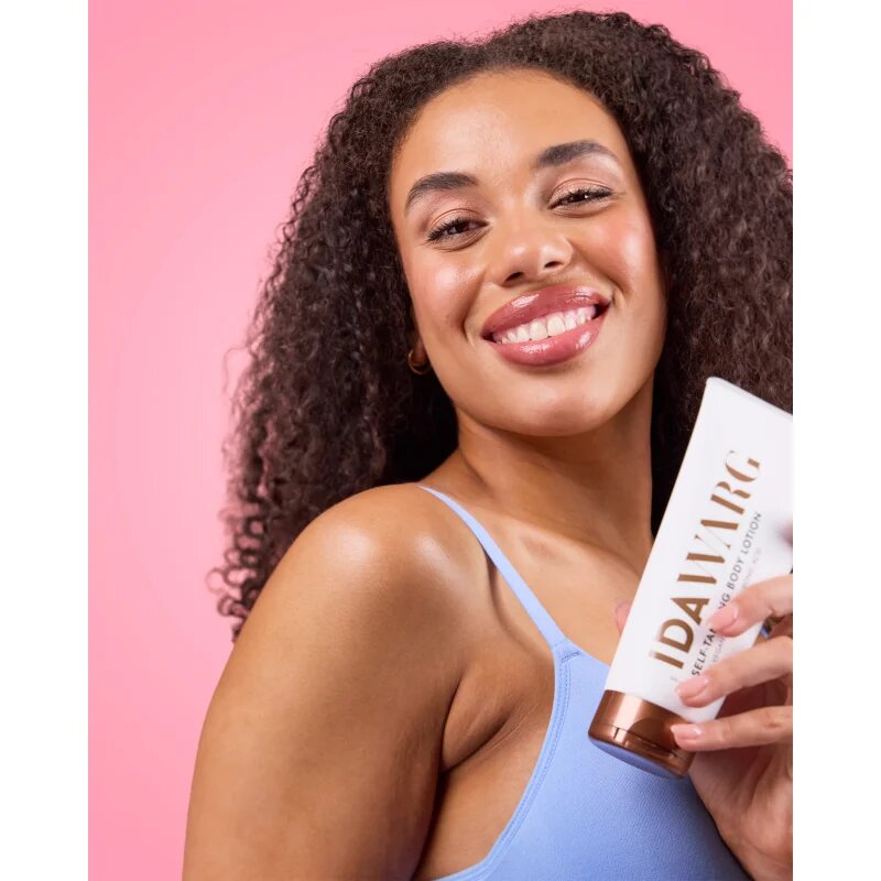 IDA WARG Beauty Self-Tanning Body Lotion samoopalovací tělové mléko bez parfemace 200 ml