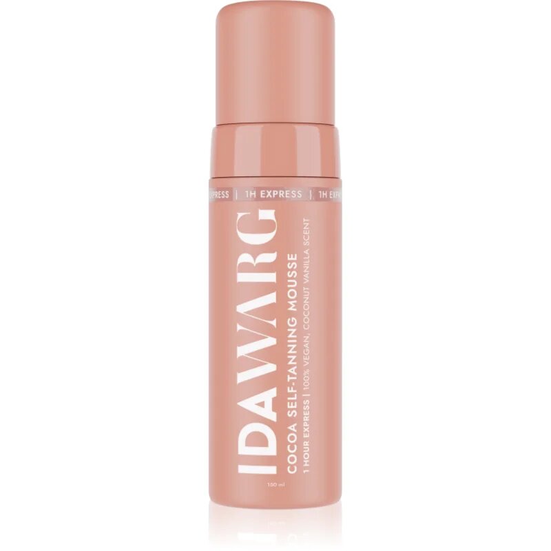 IDA WARG Beauty Self-Tanning Cocoa Mousse 1h Express samoopalovací pěna pro rychlé opálení 150 ml