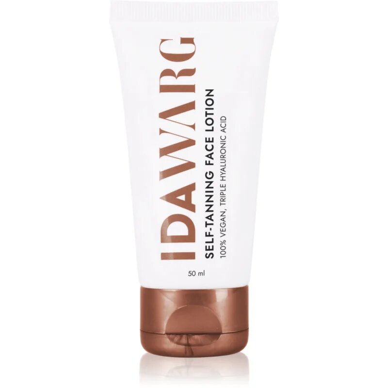 IDA WARG Beauty Self-Tanning Face Lotion samoopalovací mléko na obličej bez parfemace 50 ml