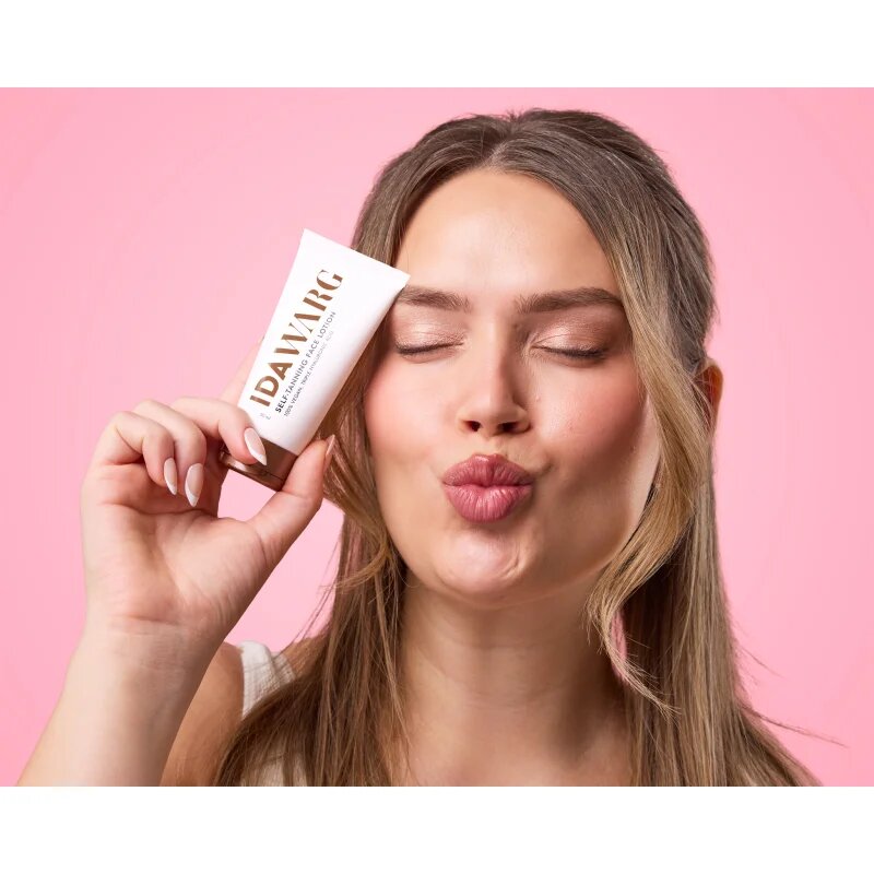 IDA WARG Beauty Self-Tanning Face Lotion samoopalovací mléko na obličej bez parfemace 50 ml