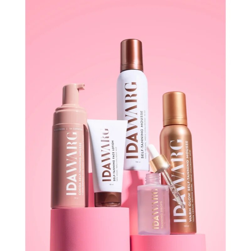 IDA WARG Beauty Self-Tanning Face Lotion samoopalovací mléko na obličej bez parfemace 50 ml