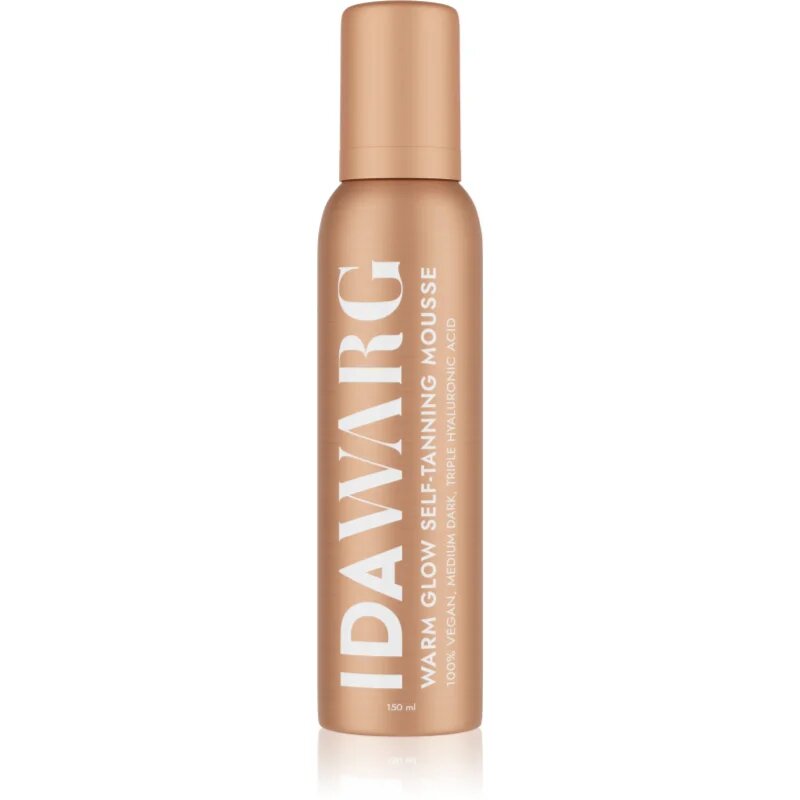 IDA WARG Beauty Self-Tanning Mousse Warm Glow samoopalovací pěna 150 ml