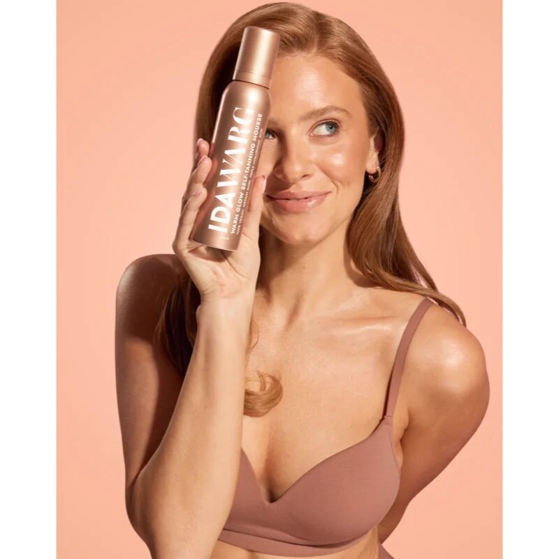 IDA WARG Beauty Self-Tanning Mousse Warm Glow samoopalovací pěna 150 ml