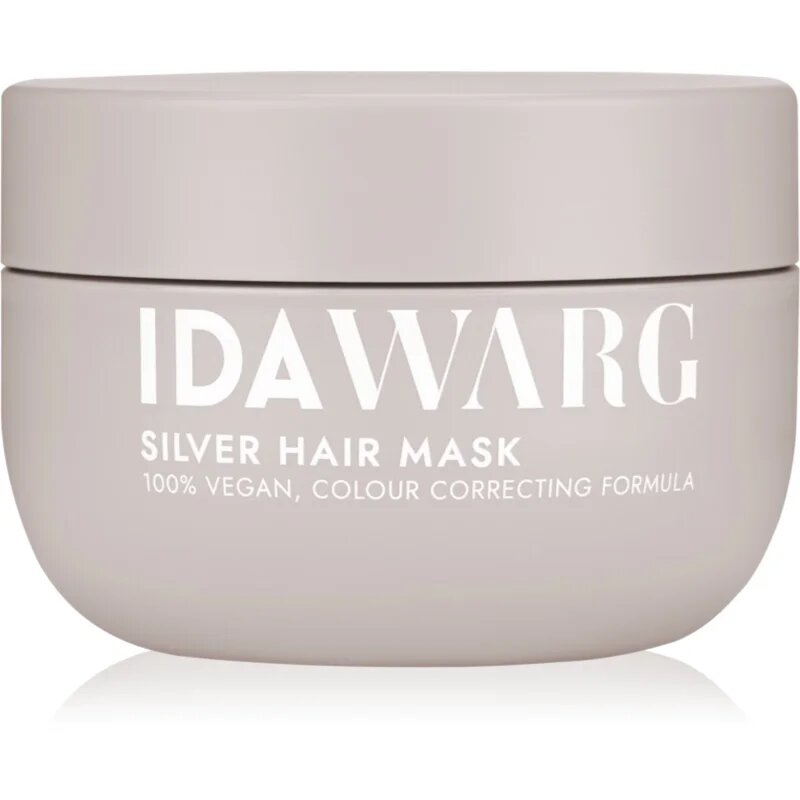 IDA WARG Beauty Silver Hair Mask pečující maska neutralizující žluté tóny 300 ml