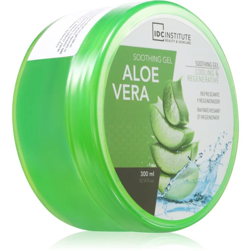 IDC INSTITUTE Aloe Vera Cooling&Regenerative zklidňující gel na tělo 300 ml