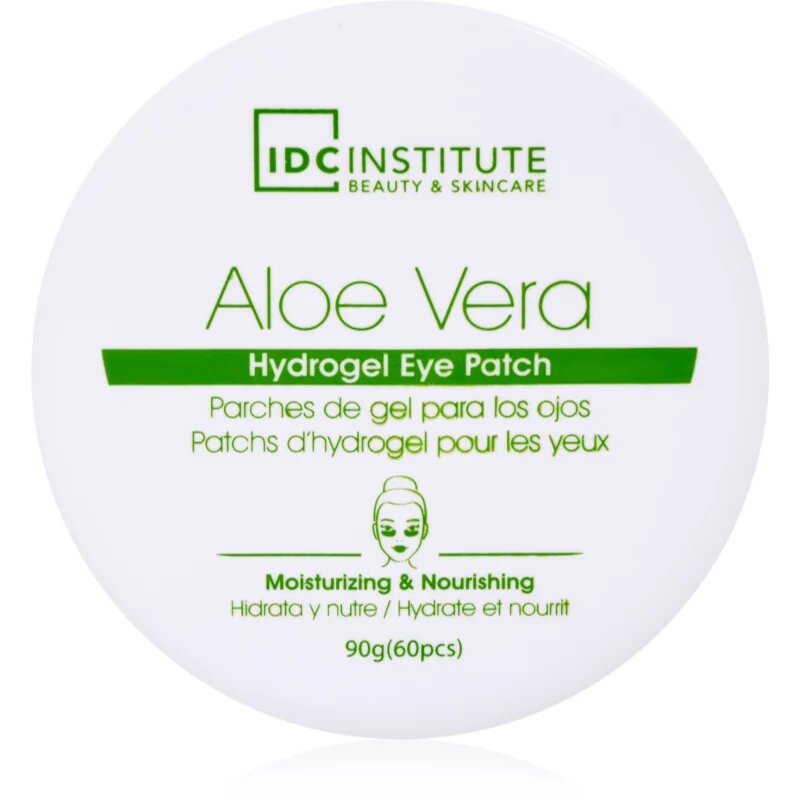 IDC INSTITUTE Aloe Vera gelové polštářky na oční okolí 60 ks
