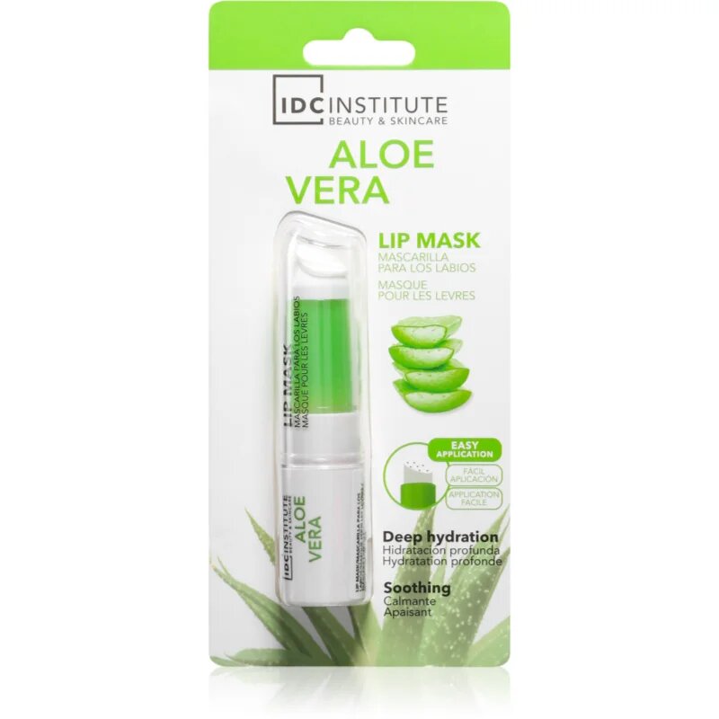 IDC INSTITUTE Aloe Vera hydratační maska na rty 1.9 g