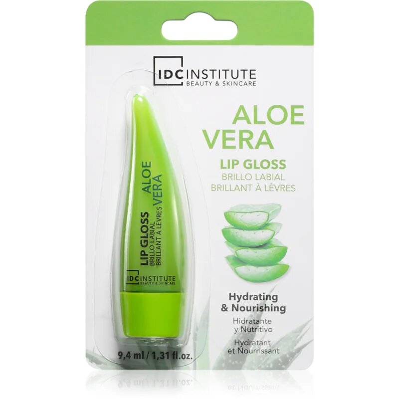 IDC INSTITUTE Aloe Vera lesk na rty 9.4 ml