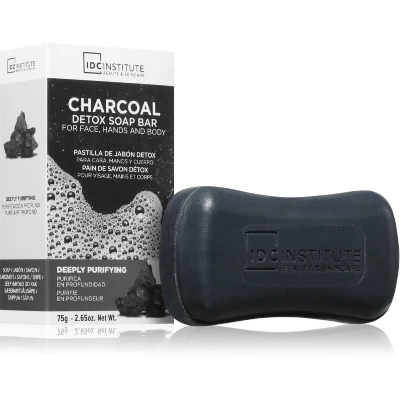IDC INSTITUTE Black Carbon Soap černé mýdlo 75 g