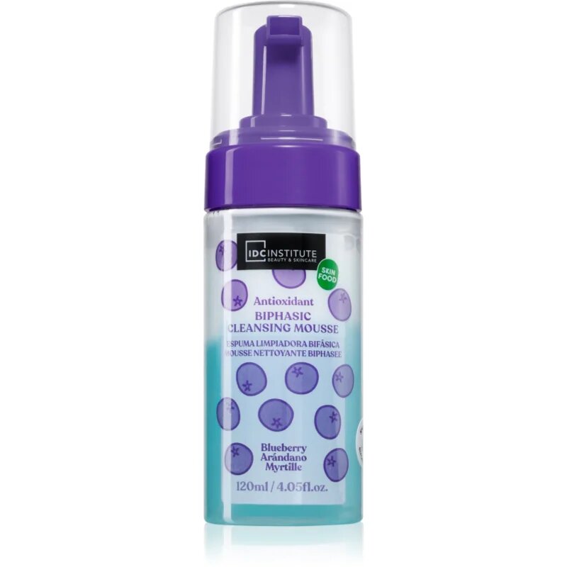 IDC INSTITUTE Blueberry čisticí pěna na obličej 120 ml