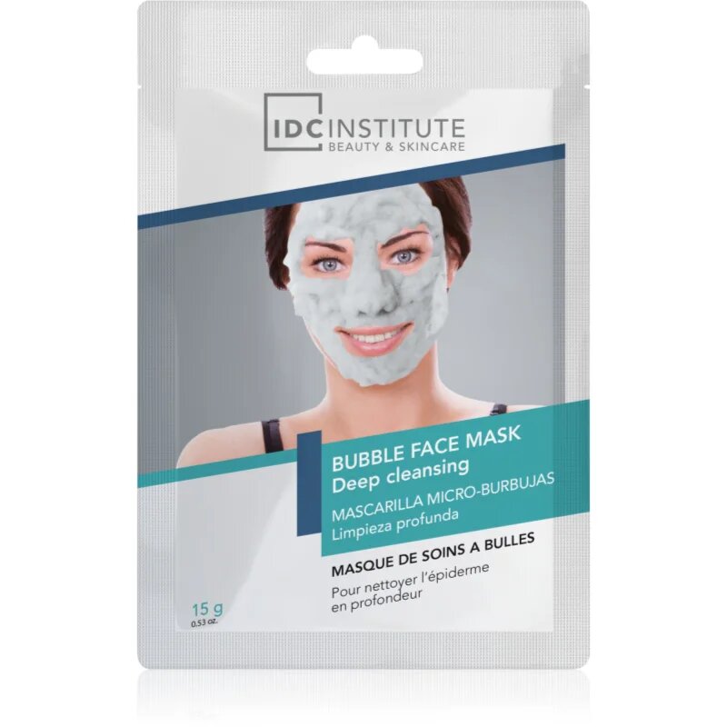 IDC INSTITUTE Bubble Face Mask čisticí maska na obličej 15 g