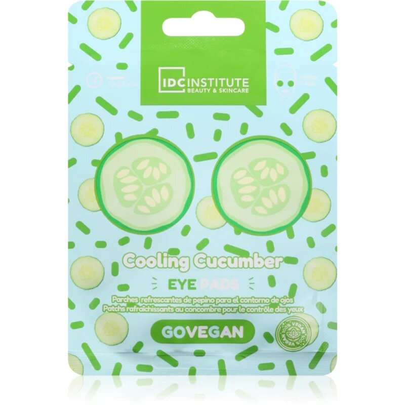 IDC INSTITUTE Cucumber hydrogelové polštářky na oči 6 ml