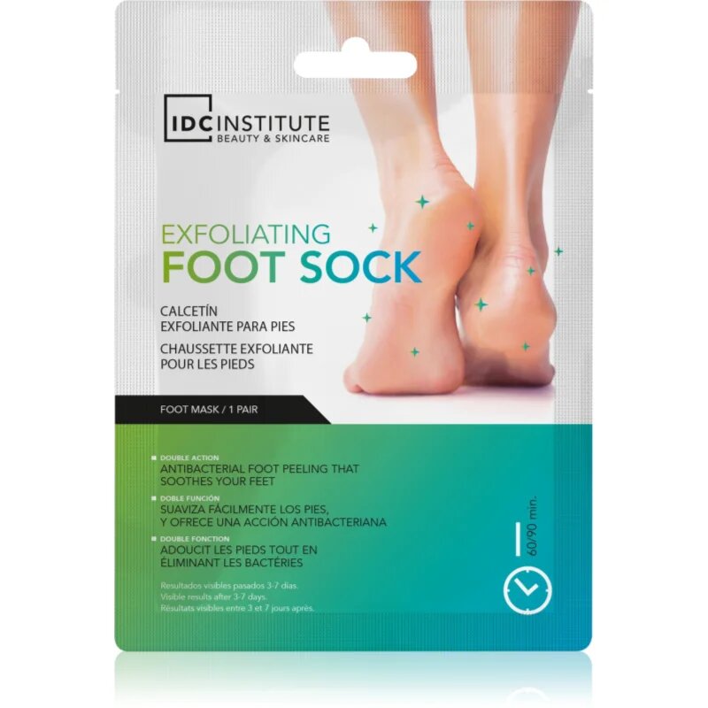 IDC INSTITUTE Exfoliating Foot Sock exfoliační maska na nohy 1 ks