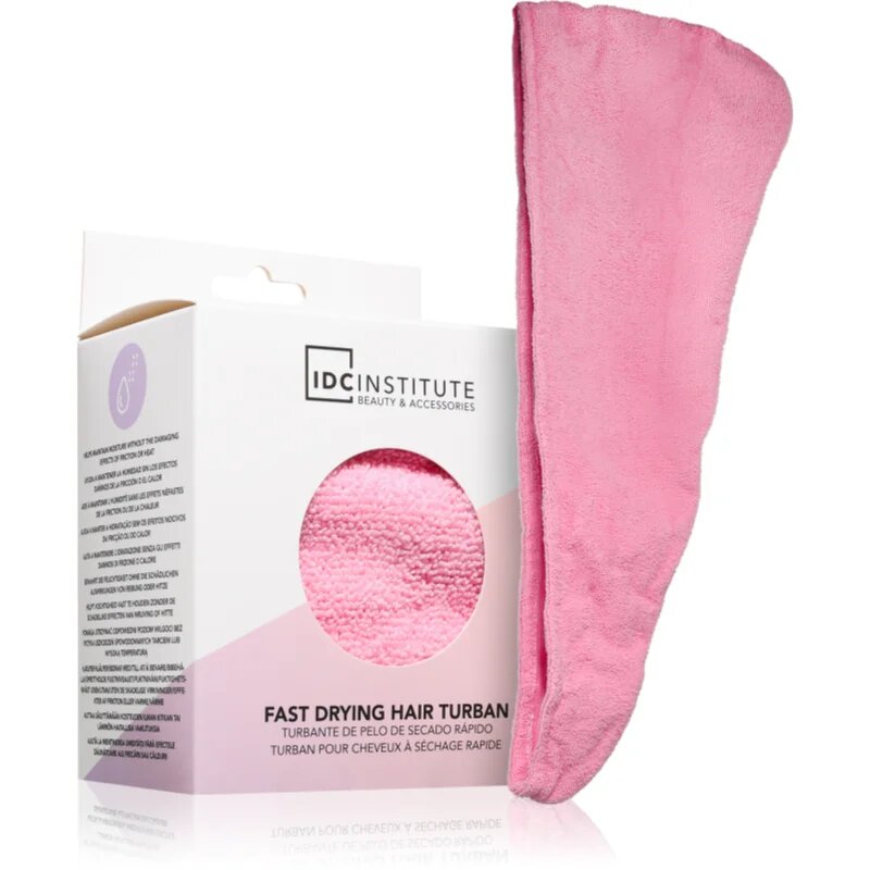IDC INSTITUTE Fast Drying turban na vlasy 1 ks