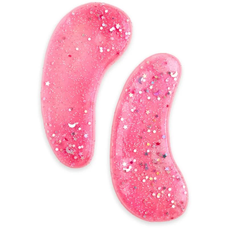 IDC INSTITUTE Glitter Eye Pink maska na oční okolí 1 ks