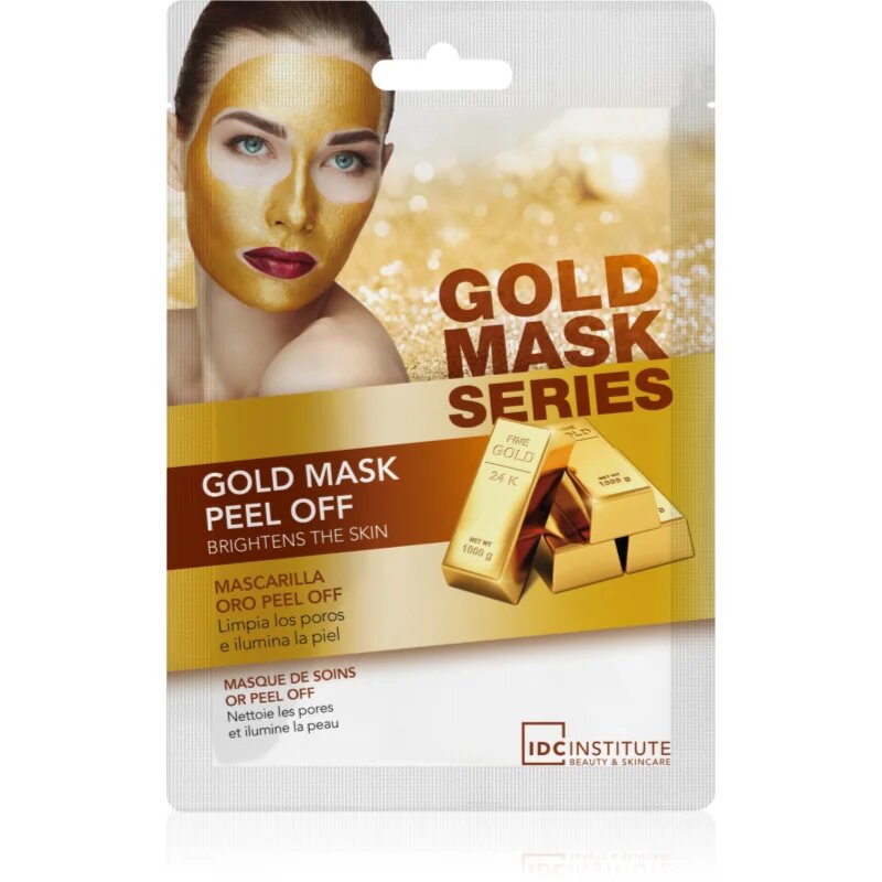 IDC INSTITUTE Gold Mask Peel Off slupovací maska se zlatem 15 g