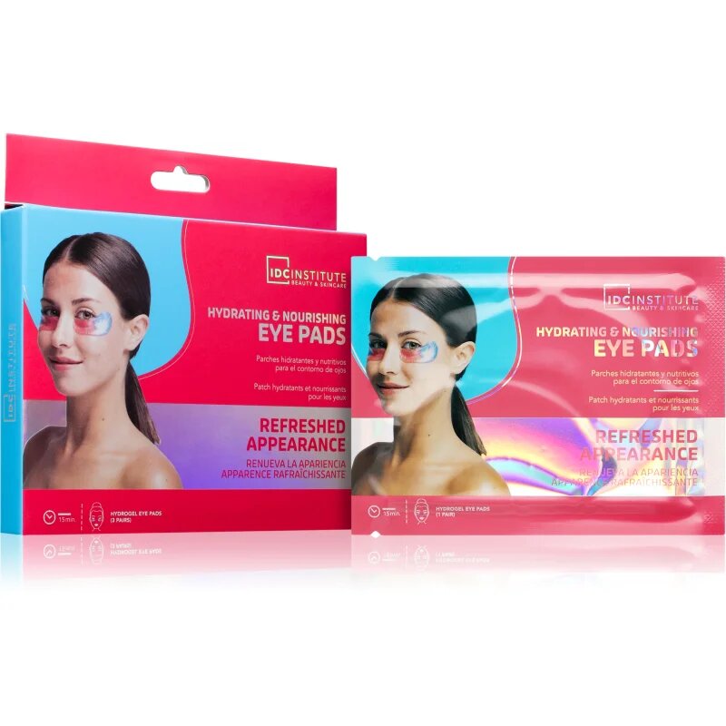 IDC INSTITUTE Hydrating & Nourishing regenerační hydrogelové polštářky pod oči 2x4 g