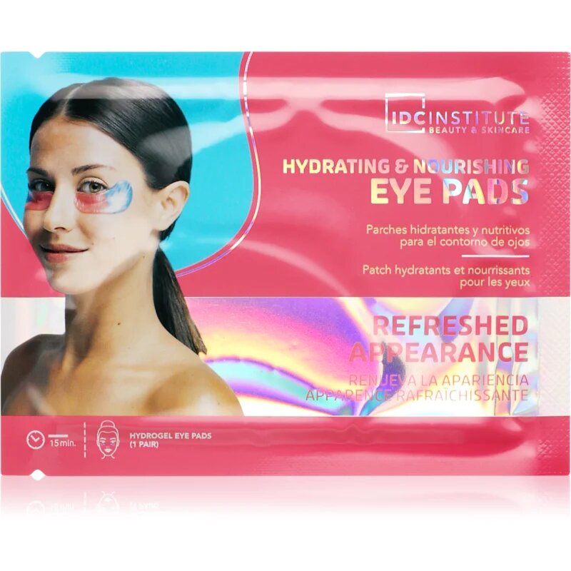 IDC INSTITUTE Hydrating & Nourishing regenerační hydrogelové polštářky pod oči 2x4 g