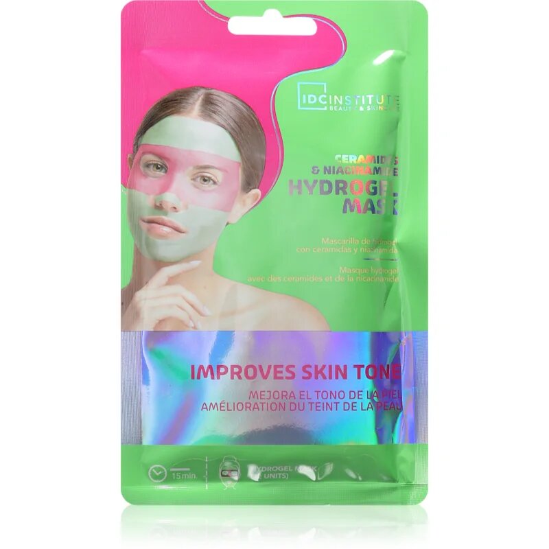 IDC INSTITUTE Improves Skin Tones plátýnková maska proti vráskám 1 ks