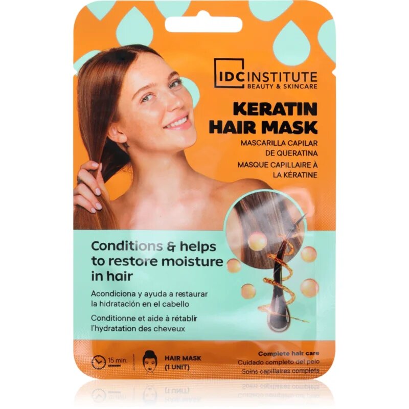 IDC INSTITUTE Keratin maska na vlasy 25 ml