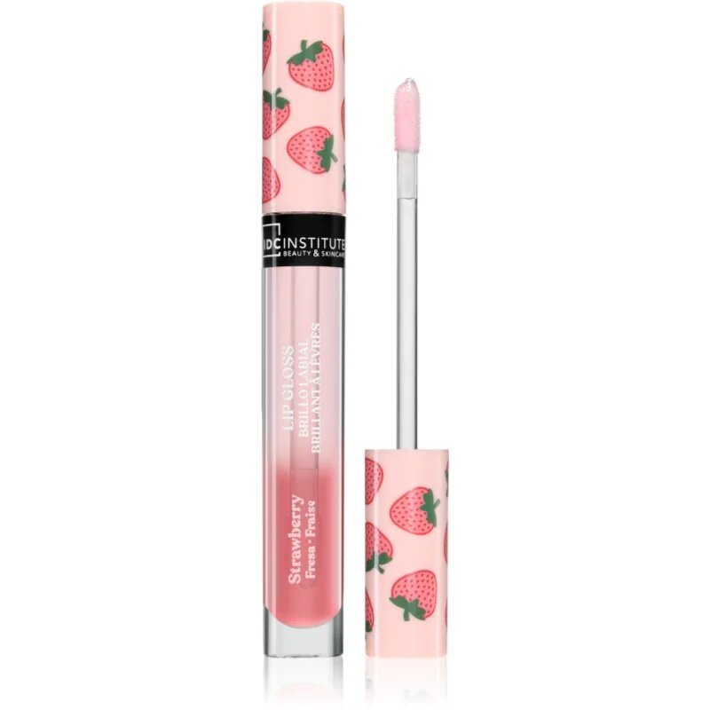 IDC INSTITUTE Lip Gloss lesk na rty odstín Strawberry 3.5 ml
