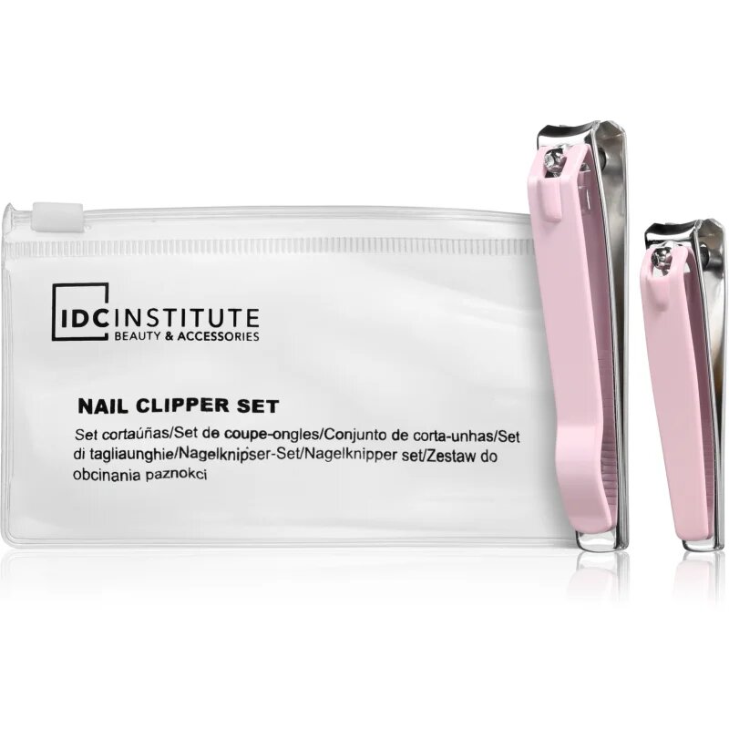 IDC INSTITUTE Nails Clipper Set kleštičky na nehty 2 ks