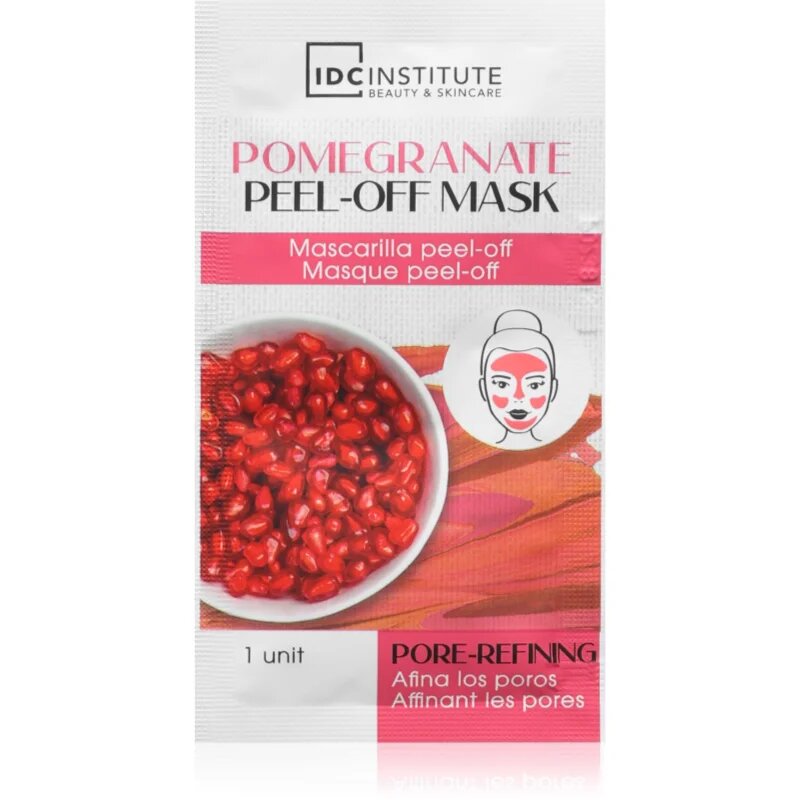 IDC INSTITUTE Pomegranate slupovací maska 3x8 ml