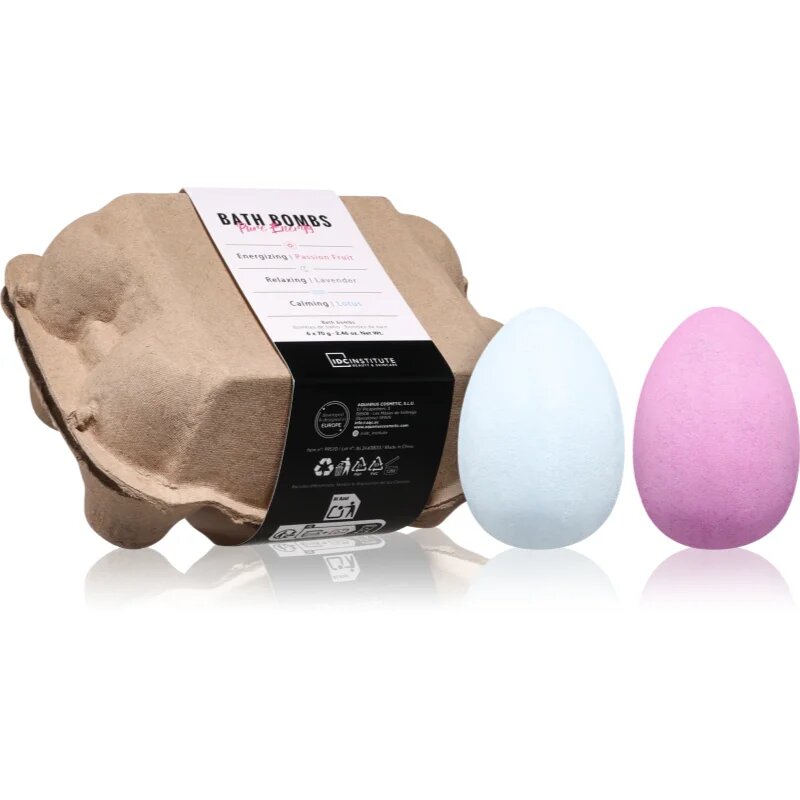 IDC INSTITUTE Pure Energy koupelová bomba 6x70 g