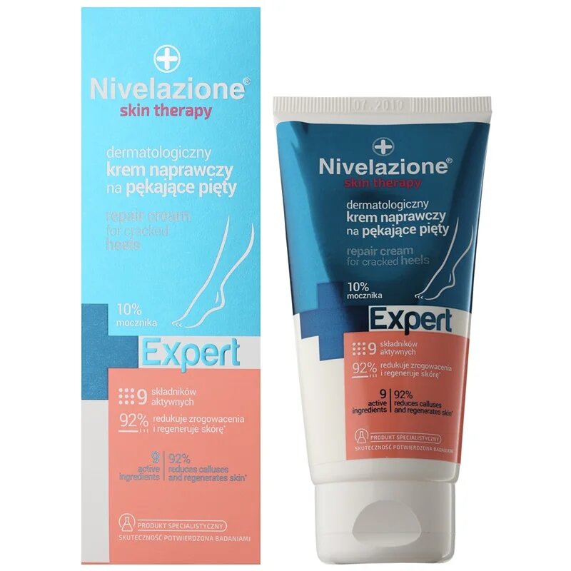 Ideepharm Nivelazione Expert krém na rozpraskané paty s regeneračním účinkem 75 ml