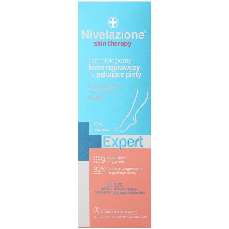 Ideepharm Nivelazione Expert krém na rozpraskané paty s regeneračním účinkem 75 ml