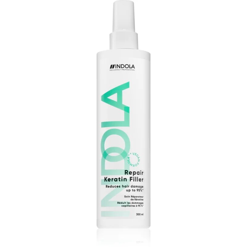 Indola Repair Keratin Filler regenerační kúra pro poškozené chemicky ošetřené vlasy 300 ml