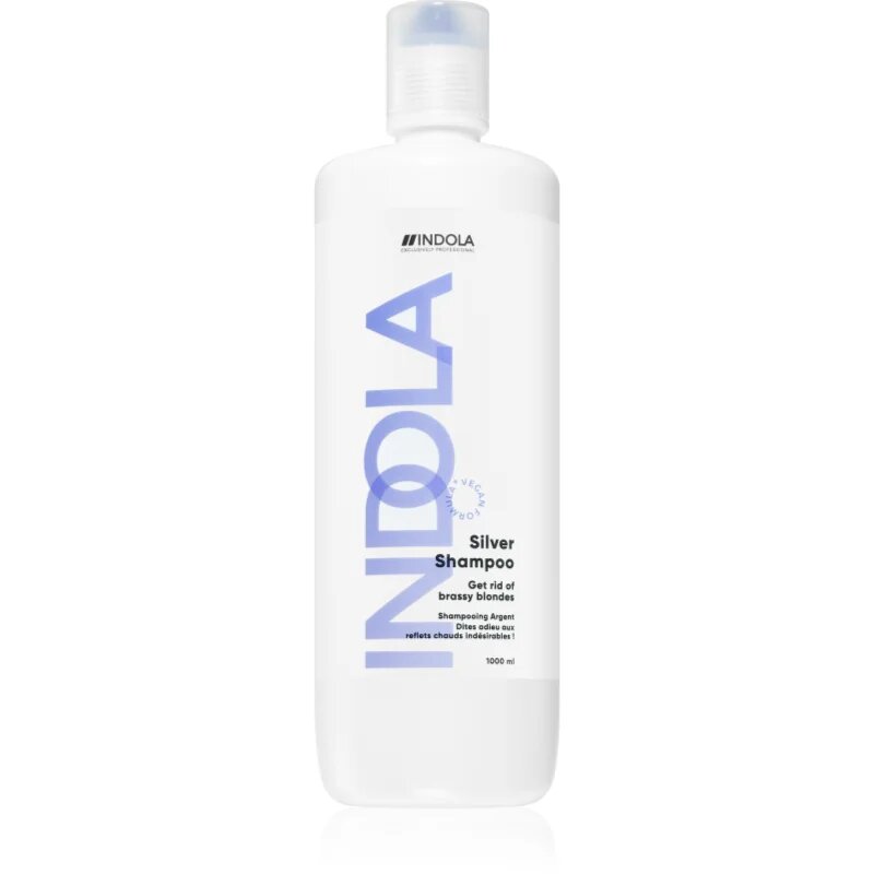 Indola Silver Shampoo neutralizující stříbrný šampon 1000 ml