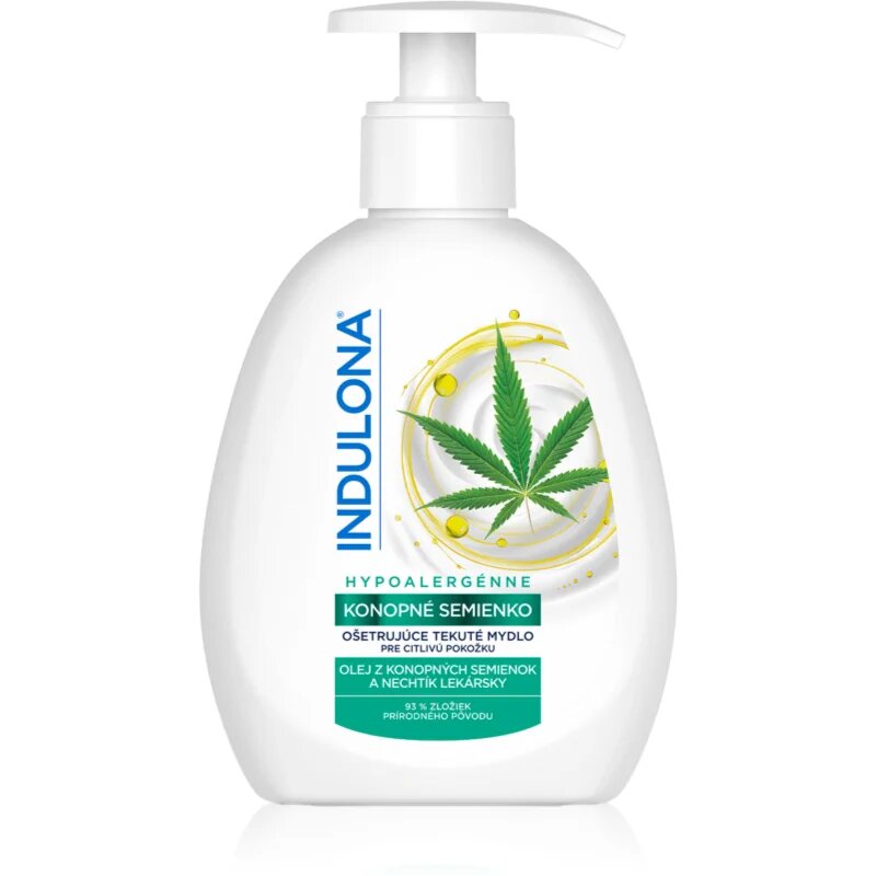 Indulona Hempseed tekuté mýdlo pro citlivou pokožku 250 ml