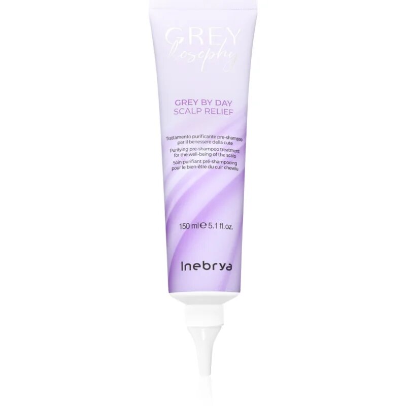 Inebrya Greylosophy Scalp Relief Pre-Shampoo Treatment předšamponová péče pro pokožku hlavy 150 ml