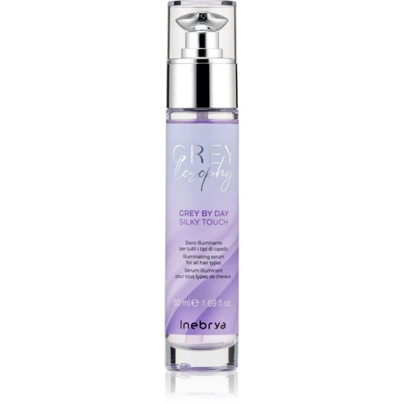 Inebrya Greylosophy Silky Touch Serum rozjasňující sérum pro šedivé vlasy 50 ml