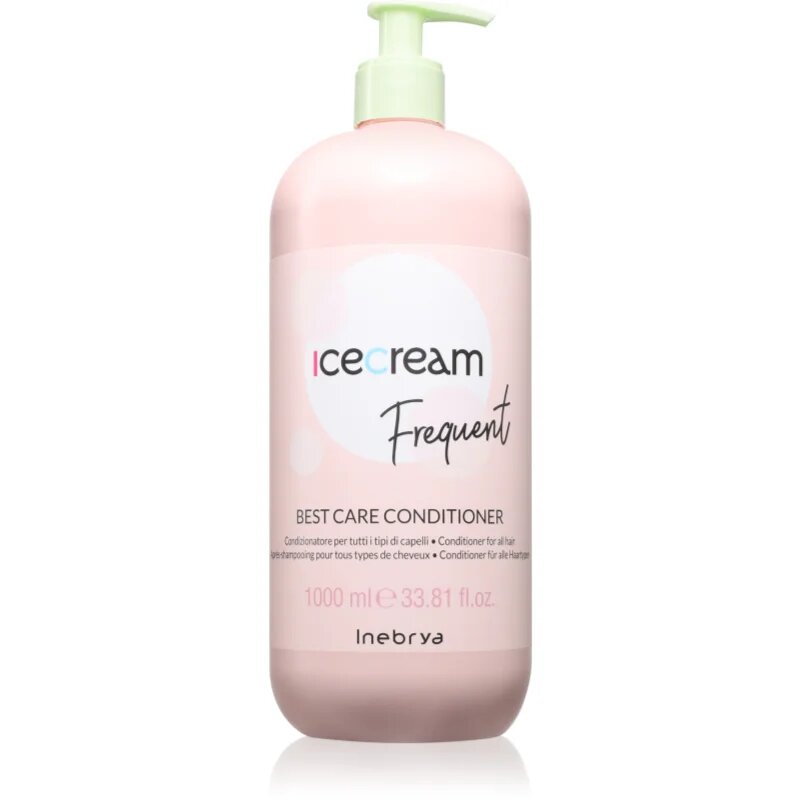 Inebrya Ice Cream Frequent Conditioner kondicionér pro objem vlasů 1000 ml