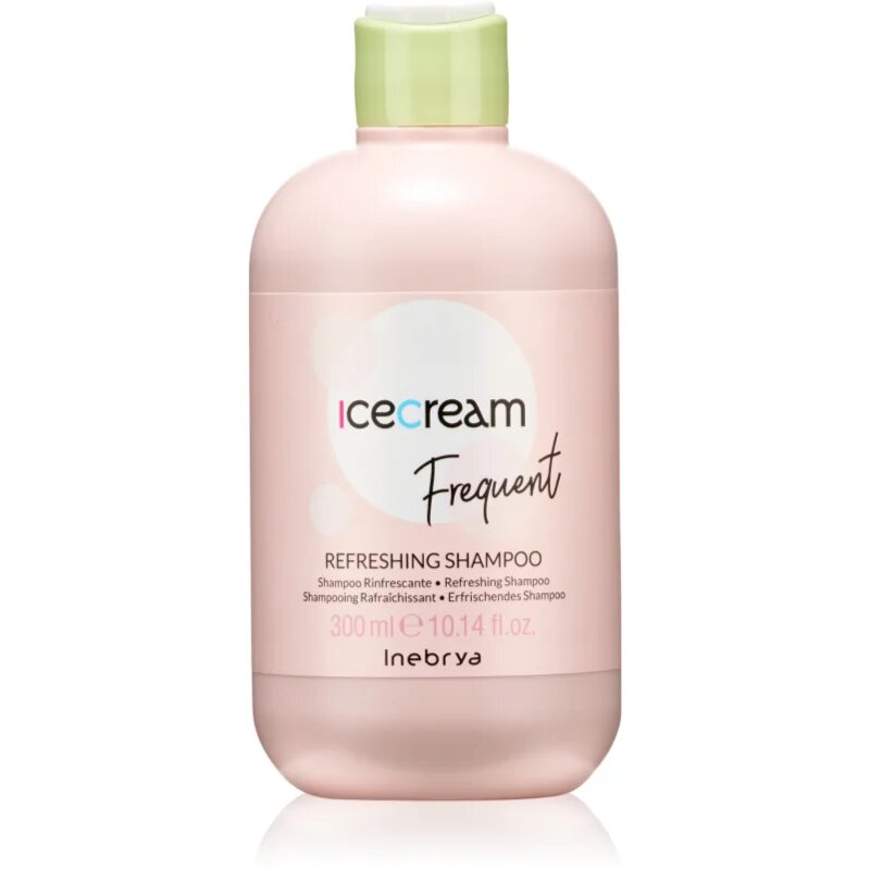 Inebrya Ice Cream Frequent Refreshing Shampoo osvěžující šampon s mátou peprnou 300 ml