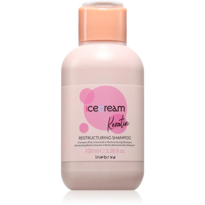 Inebrya Keratin Restructuring Shampoo restrukturalizační šampon s keratinem 100 ml