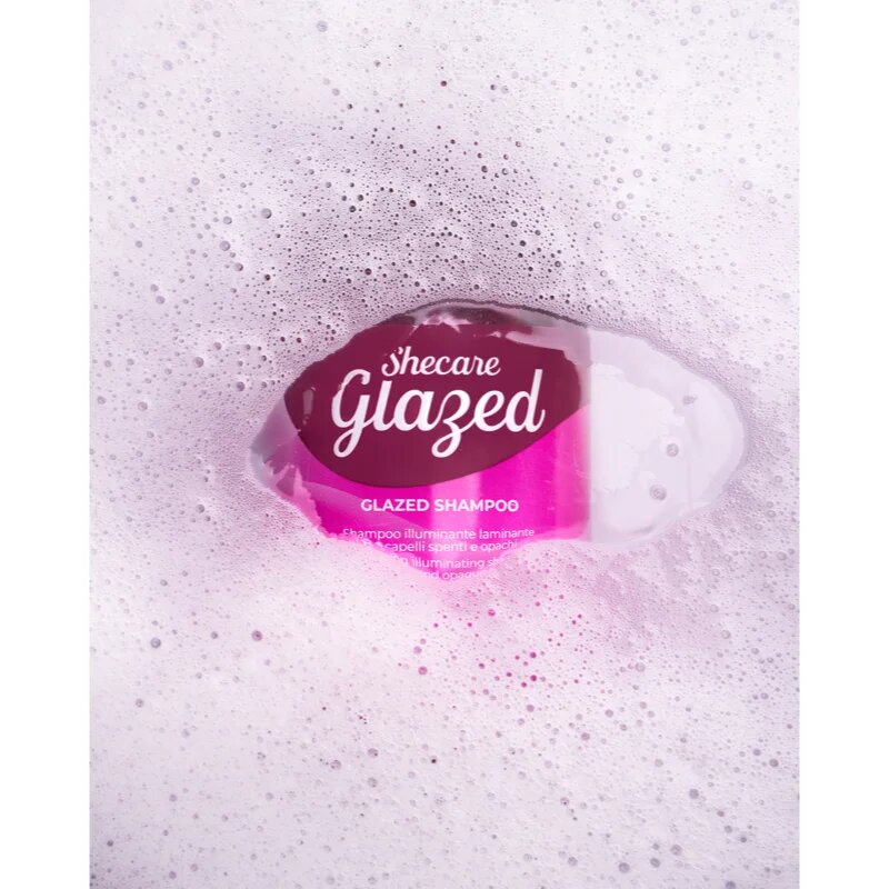 Inebrya Shecare Glazed Shampoo rozjasňující šampon pro lesk a hebkost vlasů 300 ml
