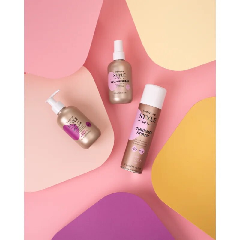 Inebrya Style-In Fixing Volume sprej pro objem vlasů 200 ml