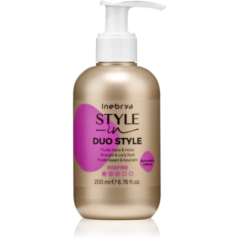 Inebrya Style-In Shaping Duo Style stylingový krém pro všechny typy vlasů 200 ml