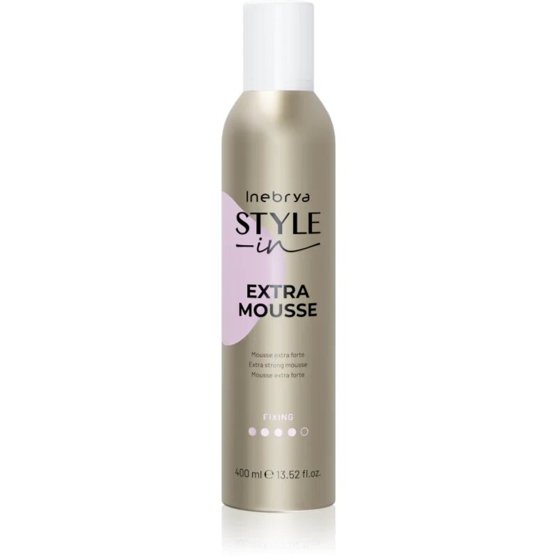 Inebrya Style-In Style-In Extra Mousse pěnové tužidlo s extra silnou fixací 400 ml