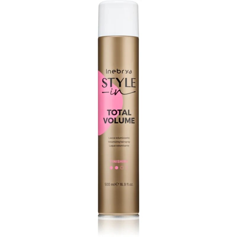 Inebrya Style-In Total Volume lak pro objem vlasů 500 ml