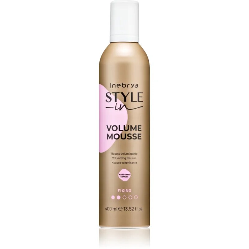 Inebrya Style-In Volume Mousse objemová pěna na vlasy 400 ml