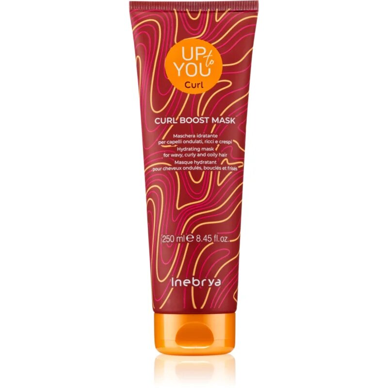 Inebrya Up To You Curl Boost Mask hydratační maska pro vlnité a kudrnaté vlasy 250 ml