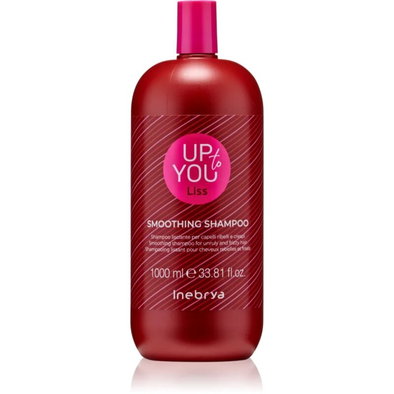 Inebrya Up To You Liss Smoothing Shampoo uhlazující šampon pro nepoddajné a krepatějící se vlasy 1000 ml