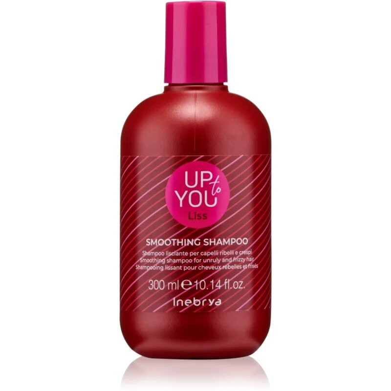 Inebrya Up To You Liss Smoothing Shampoo uhlazující šampon pro nepoddajné a krepatějící se vlasy 300 ml