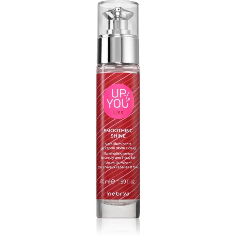 Inebrya Up To You Liss Smoothing Shine rozjasňující sérum na vlasy 50 ml