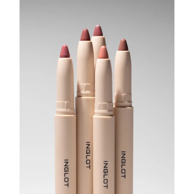 Inglot PlayInn Velvet Define Lip Pencil intenzivní tužka na rty odstín MELLOWED MAGENTA 65 1.6 g