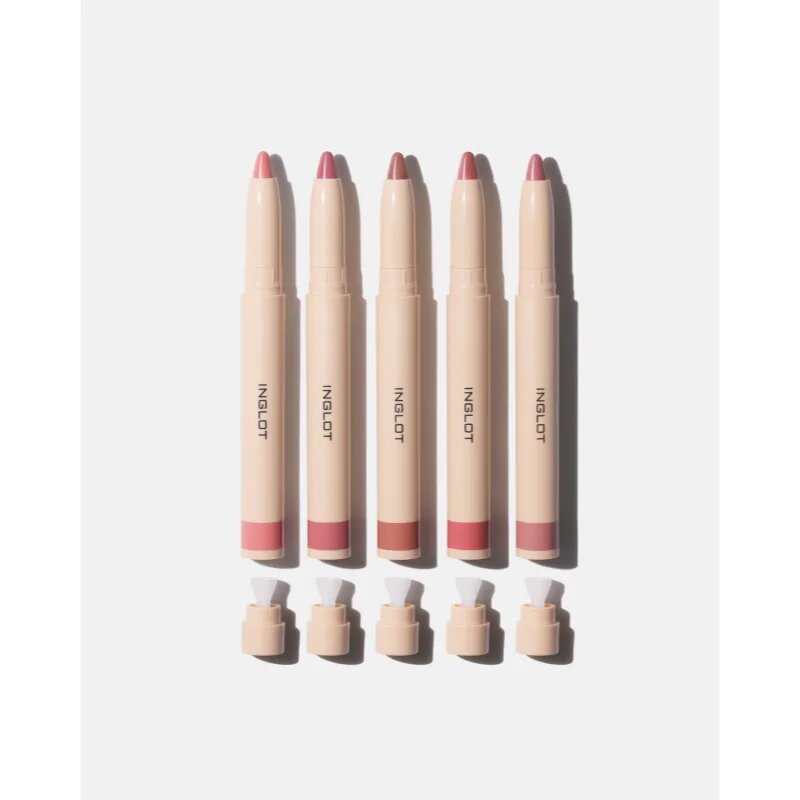 Inglot PlayInn Velvet Define Lip Pencil intenzivní tužka na rty odstín MELLOWED MAGENTA 65 1.6 g